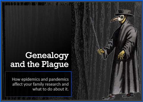 Genealogy and the Plague